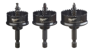 Afbeeldingen van MILWAUKEE® Shockwave™ gatzaag Shockwave Holesaw Set 22 / 29 / 35 mm
