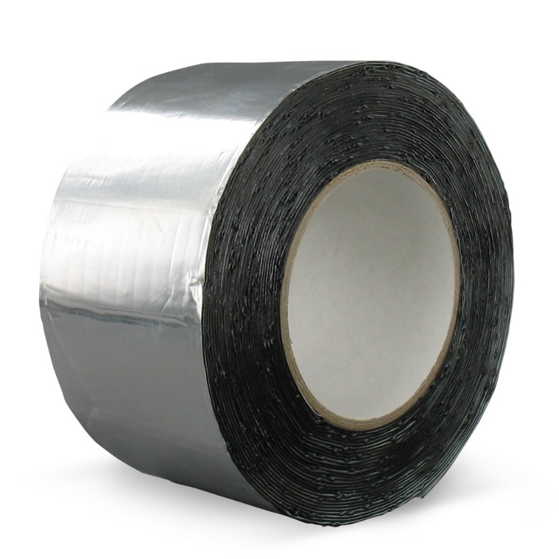 Afbeeldingen van Van Duinen TechnoTape Aluminiumtape PP Opgedampt PP Opgedampt