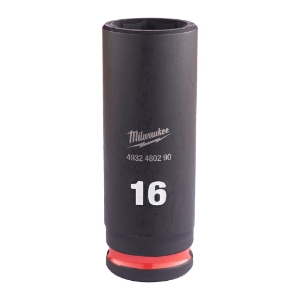 Afbeeldingen van MILWAUKEE® Slagdop 3/8 lang 16 mm 3/8" impact socket deep - 1 pc