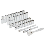 Afbeeldingen van 1/4” Ratel en Doppenset -Metrisch - 50 pcs.