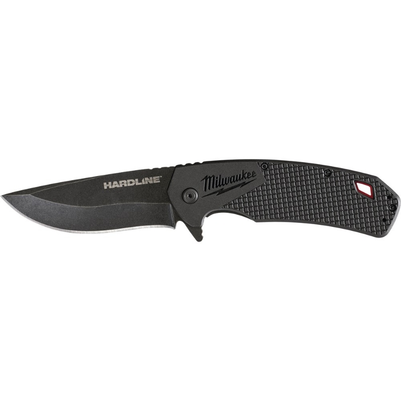 Afbeeldingen van MILWAUKEE® HARDLINE™ zakmes 89 mm Hardline Folding Knife Smooth 89 mm - 1 pc