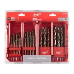 Afbeeldingen van MILWAUKEE® Metaalboor HSS DIN 338 Cobalt HSS-G Cobalt Set - 25 pc