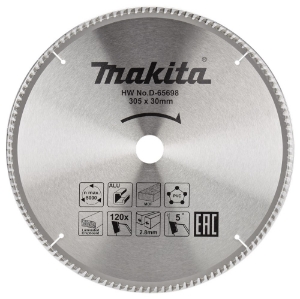 Afbeeldingen van Makita D-65698 Afkortzaagblad div. materialen