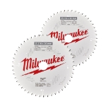 Afbeeldingen van MILWAUKEE® Cirkelzaagbladen voor afkortzagen CSB Twin Pack 216 x 48T/60T - 2pc