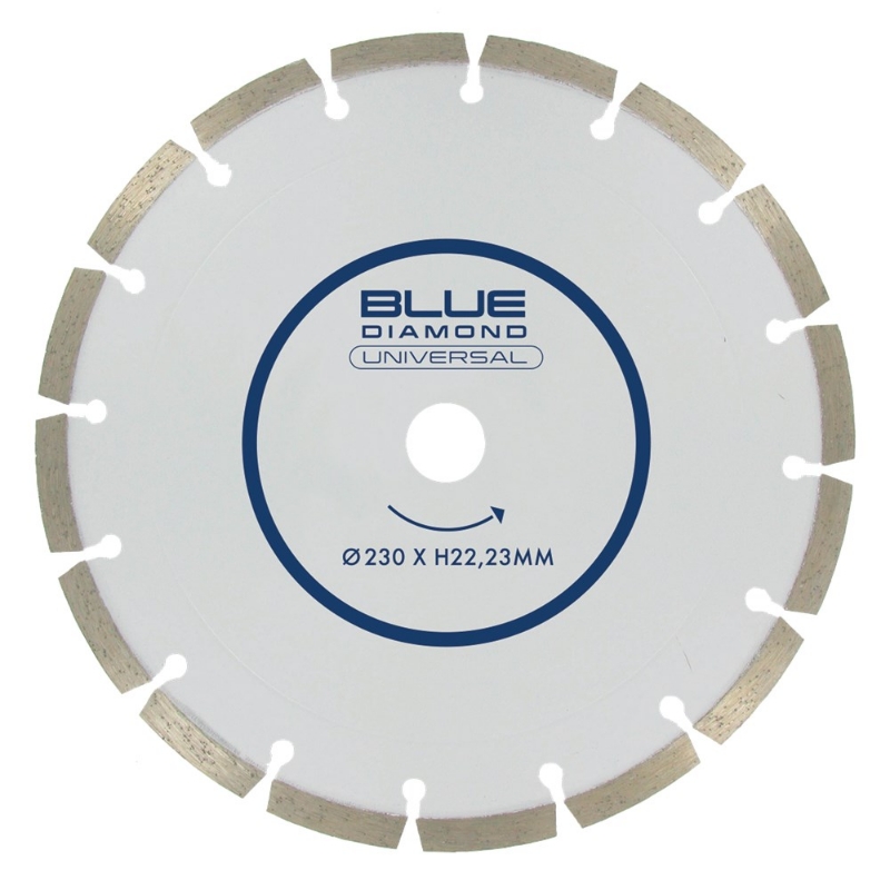 Afbeeldingen van Blue diamond diamantzaag ø180x22.23mm, type u