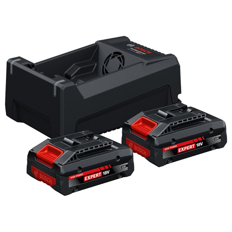 Afbeeldingen van Bosch Accu Starterset EXBA18V-40 2 (2xEXBA18-