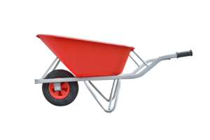 Afbeeldingen van 4Tecx Kruiwagen stratenmaker 100ltr HDPE