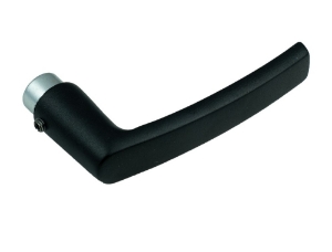 Afbeeldingen van Ami Deurkruk 332 gatdeel m6 zwart r9005 str