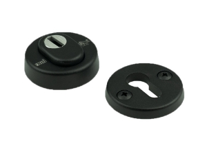 Afbeeldingen van Ami Vhb rozet rond 15 mm kt zwart 9005 str dd