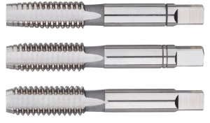 Afbeeldingen van HSS Handtappenset UNC 1/4x20