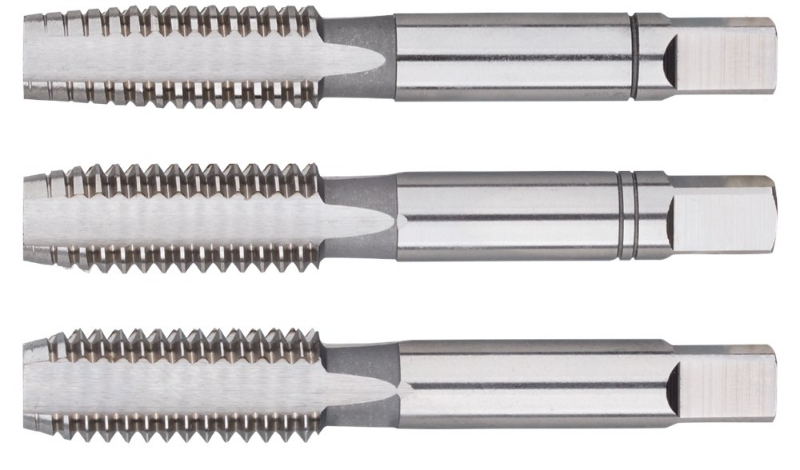 Afbeeldingen van HSS Handtappenset UNC 1/4x20