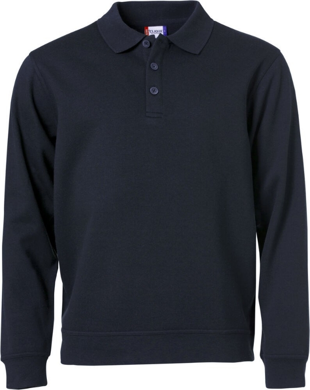 Afbeeldingen van Basic Polo Sweater dark navy l