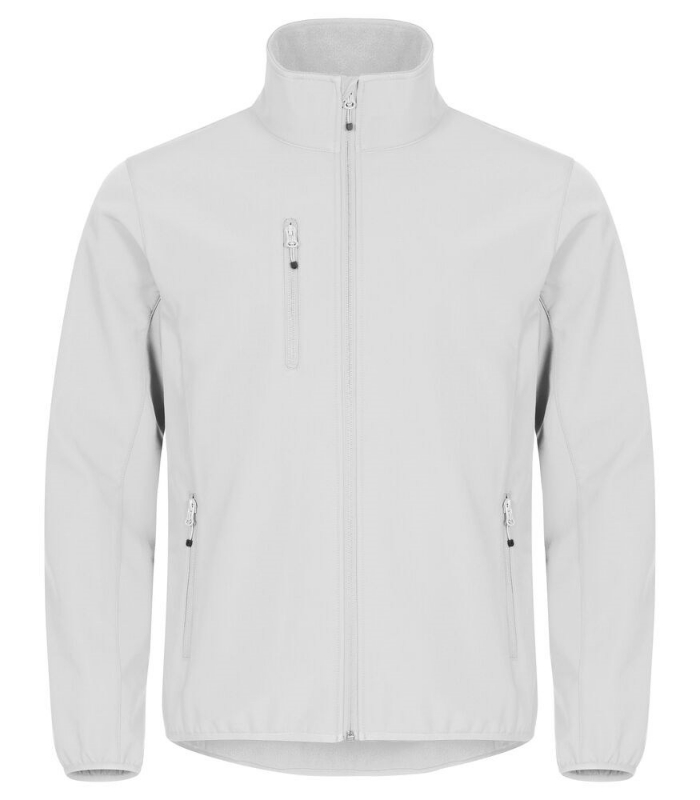 Afbeeldingen van Classic softshell jacket heren wit l