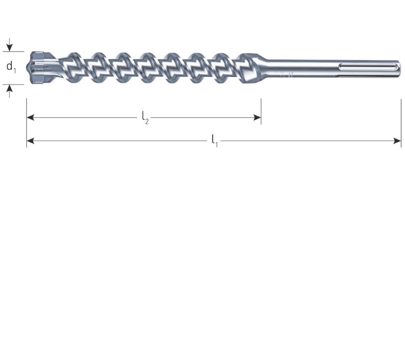 Afbeeldingen van Hamerboor SDS-max Quattro-X ø14,0x400/540