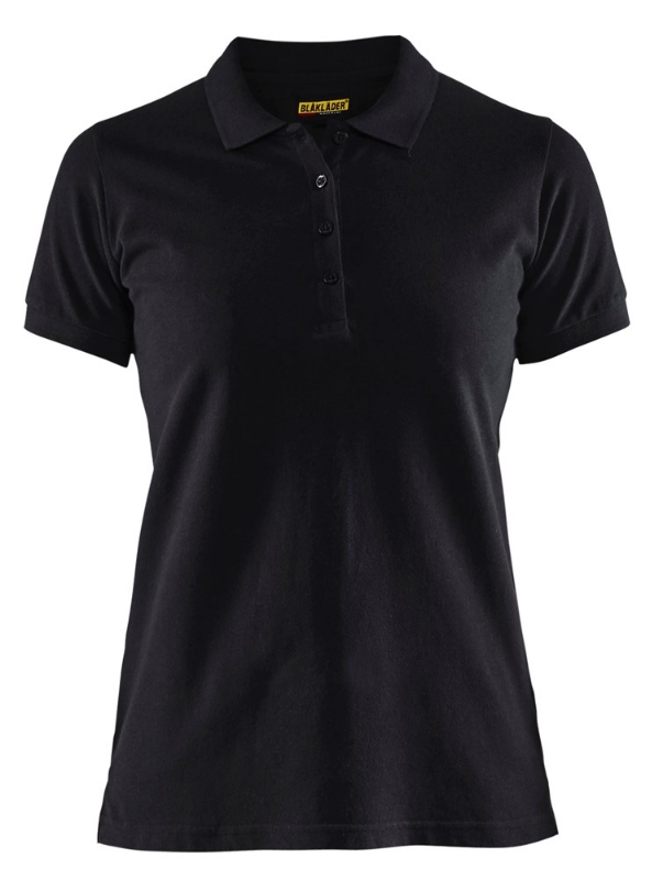 Afbeeldingen van 3307 Dames Piqué Polo XL zwart