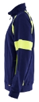 Afbeeldingen van 3567 Sweatshirt visible L marine/geel
