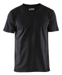Afbeeldingen van 3360 T-Shirt, V-hals M zwart