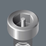 Afbeeldingen van 840/1 Z Zeskant BO Bits met boring, 5 x 25 mm