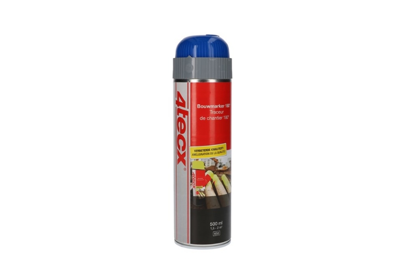 Afbeeldingen van 4tecx® Bouwmarker 180° fluoriserend