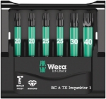 Afbeeldingen van Wera Bit-Check 6 TX Impaktor 1, 6-delig