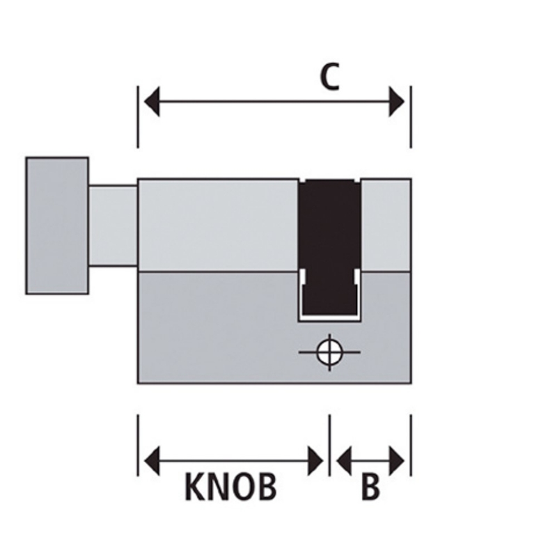 Afbeeldingen van mauer HKC3-halve knopcil-Ni 41/9=50 knop rond