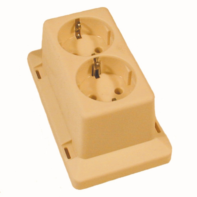 Afbeeldingen van Deksel t.b.v. 3611 met 2-voudige WCD, creme