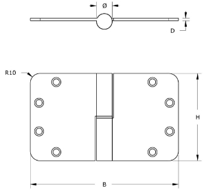 Afbeeldingen van DX Kogelstift paum. 89x150 SKG ***® staal VZ